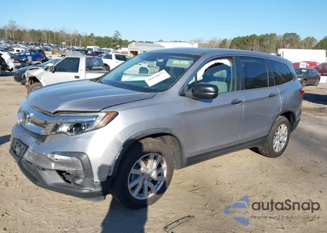 2019 Honda Pilot Lx from USA, damaged, VIN 5FNYF6H17KB086820